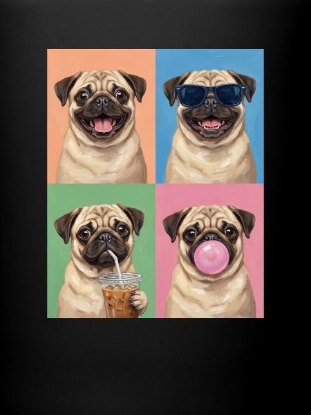 Hunde Mops Hund