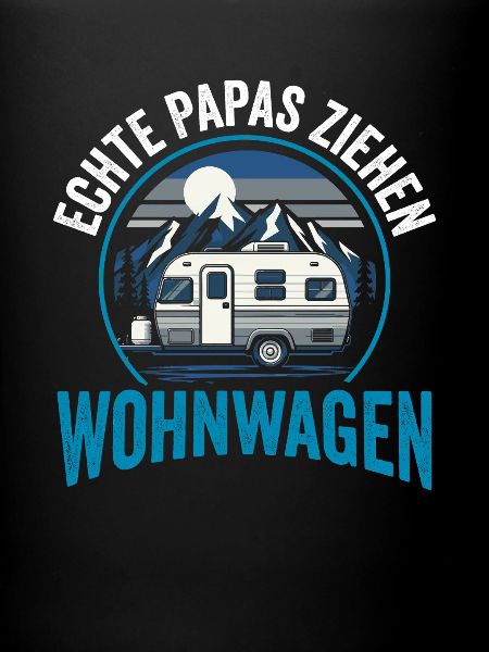 Wohnwagen Retro Bergsee