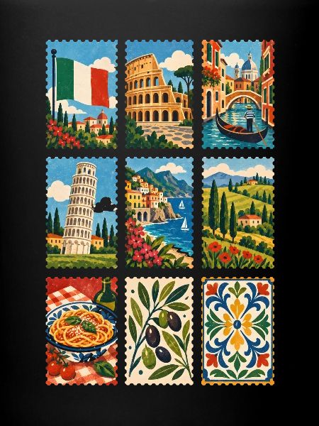 Italien Briefmarken