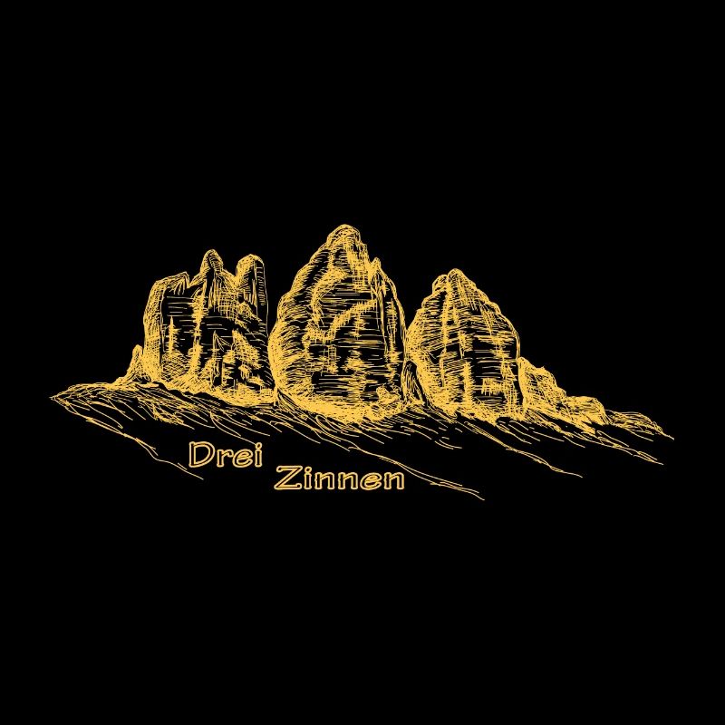 Trois sommets dans les Dolomites