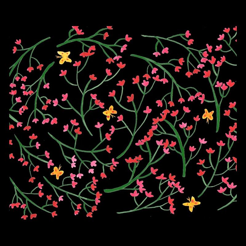 Papillons et Fleurs