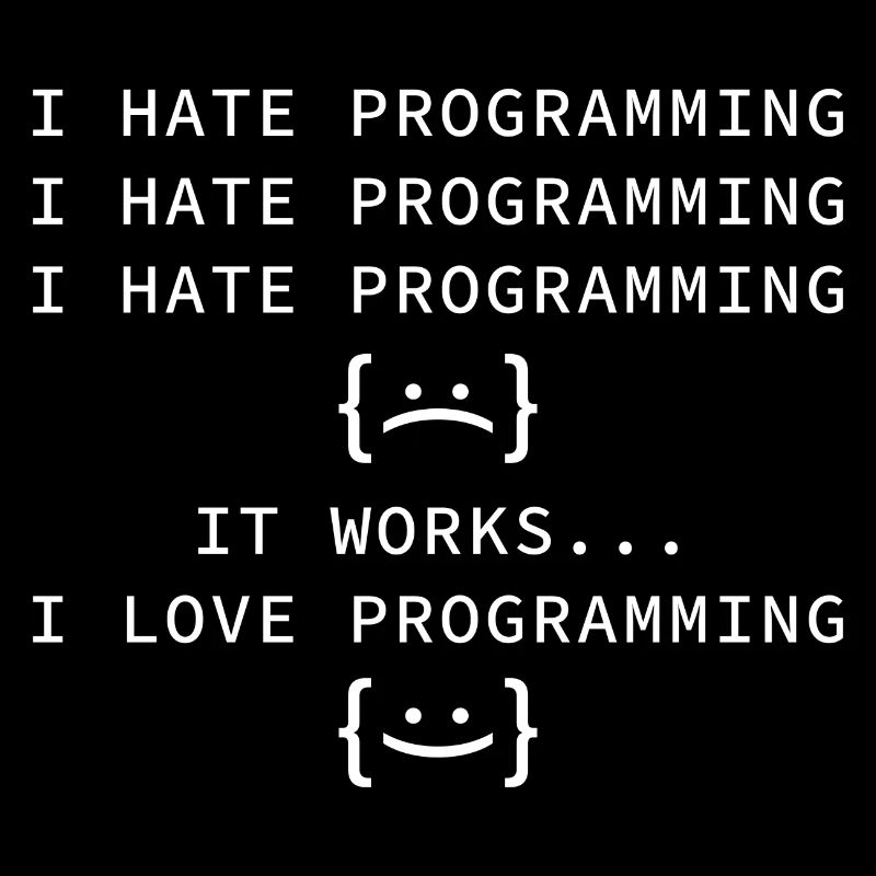 Je déteste la programmation