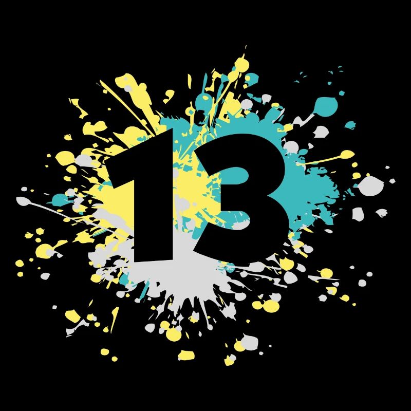 Splash couleur numéro 13