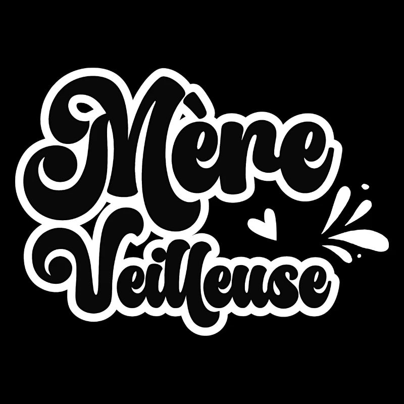 Cadeau Maman Mere Veilleuse Retro