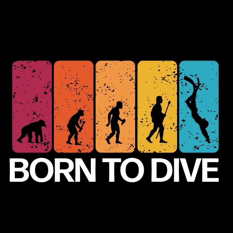 Born to Dive - Taucher Evolution l