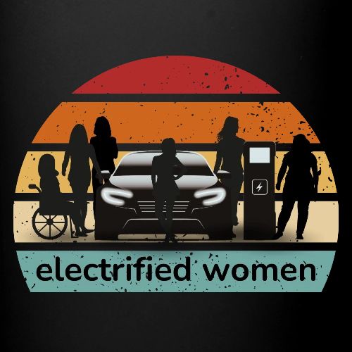 all together electrified women - Tasse einfarbig
