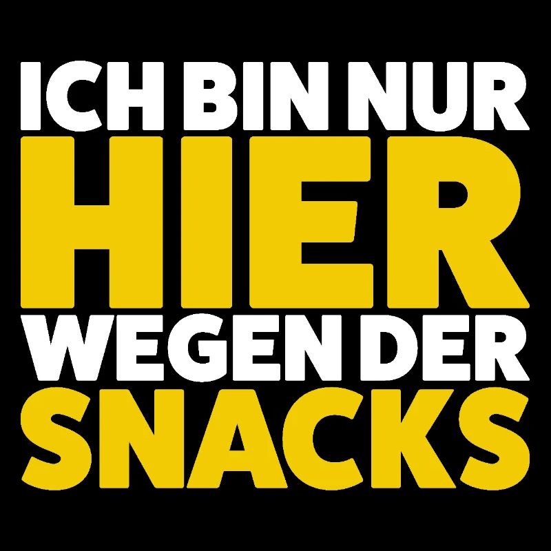Lustiges Snacks-Design