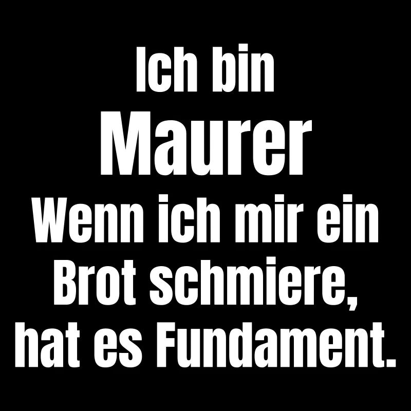 Bricklayer smears bread has foundation