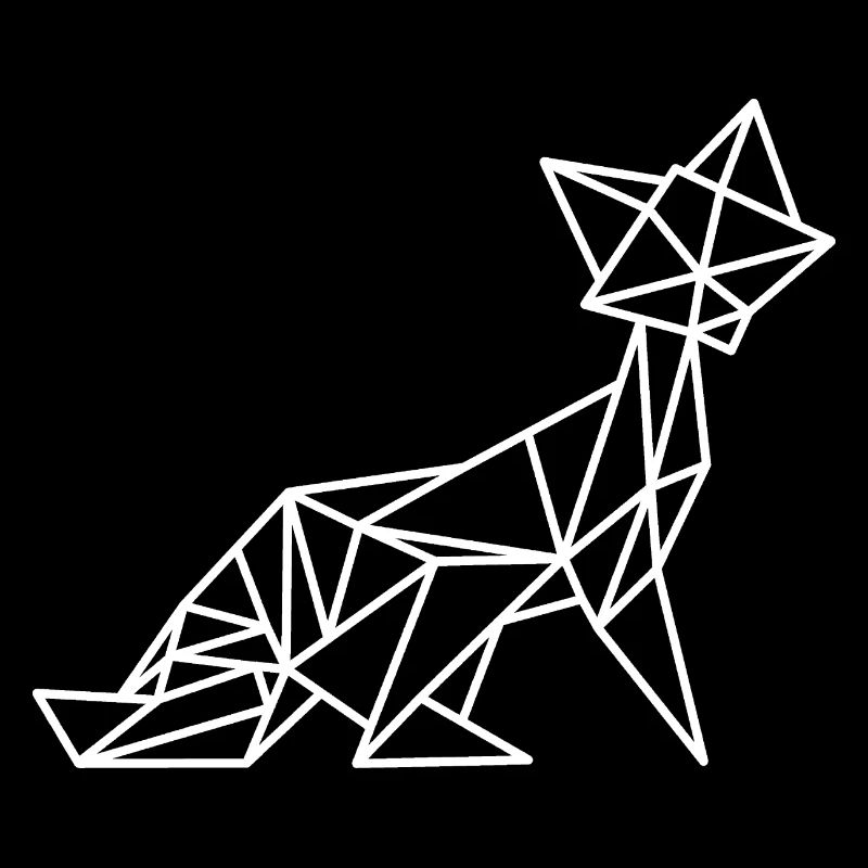 Fuchs Geometrisch Linie