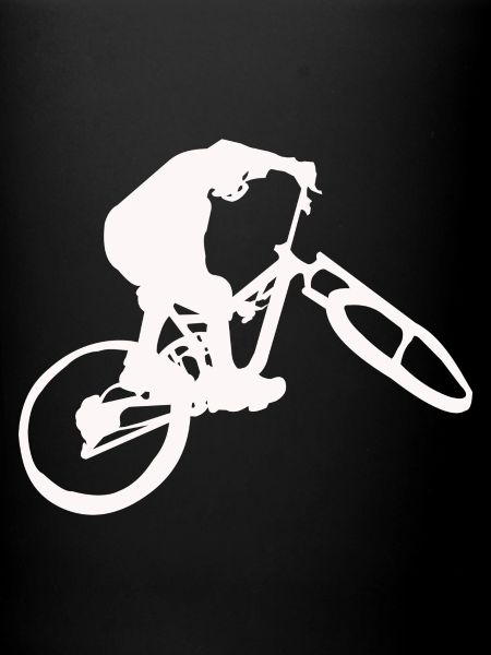 Mountenbiker blanc