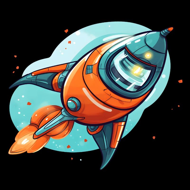 Zinnoberrote Geschwindigkeit