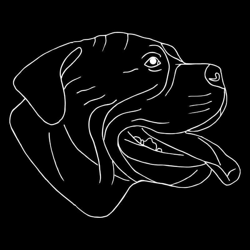 Bullmastiff Kopf