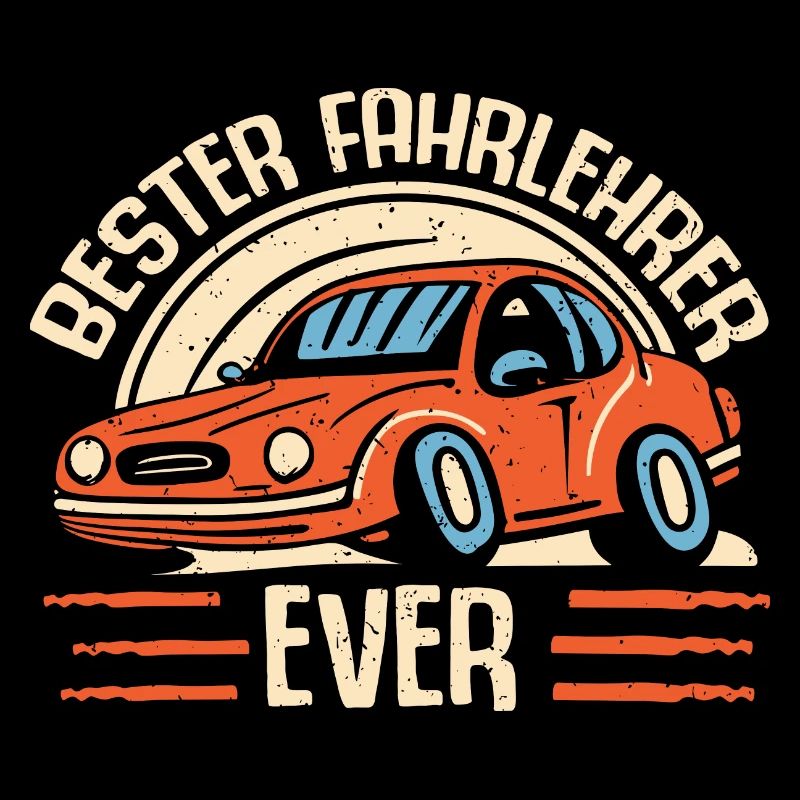 Fahrlehrer Geschenk Fahrschule Lehrer Spruch