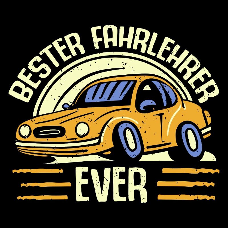Fahrlehrer Geschenk Fahrschule Lehrer Spruch