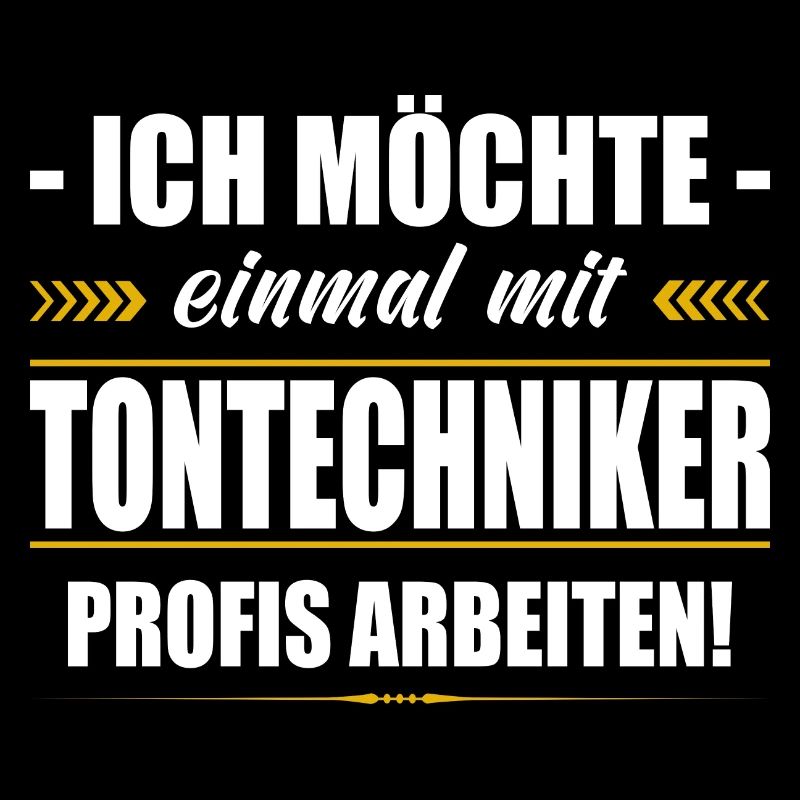 Einmal Mit Tontechniker Profis Arbeiten