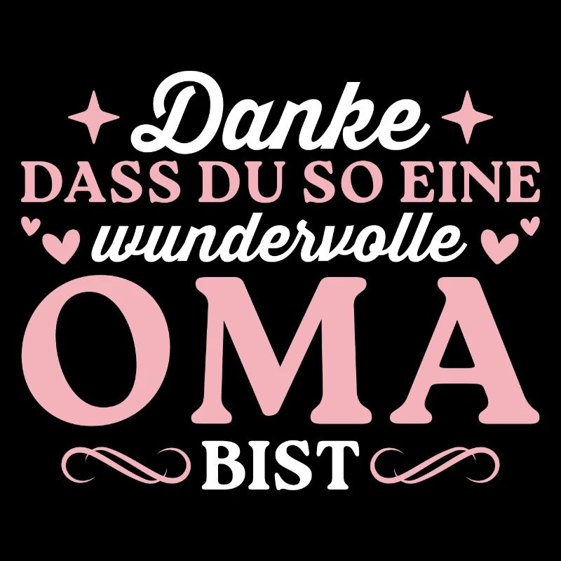 Großmutter Dankeschön Wundervolle Oma