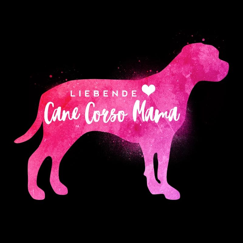 Liebende Cane Corso Mama