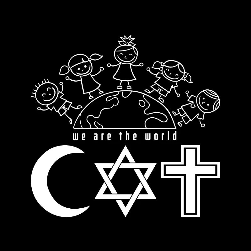 COEXIST Religionen dieser Welt Bewusstsein