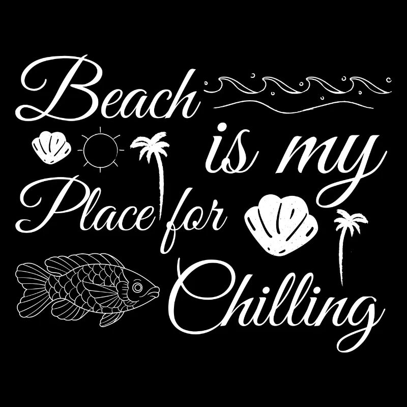 La plage est mon endroit pour me détendre - Plage