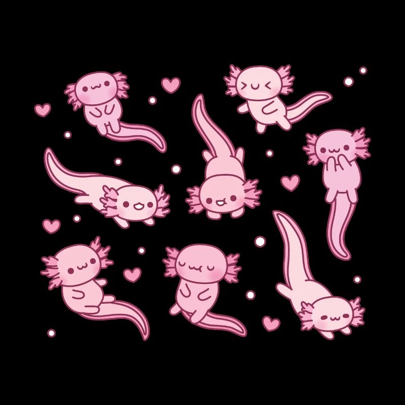 Mignon Nage Axolotls Doodle