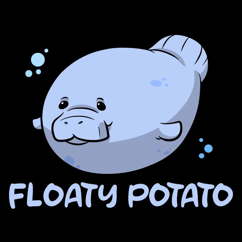 Floaty Potato Manatee Marine Marine Biologist