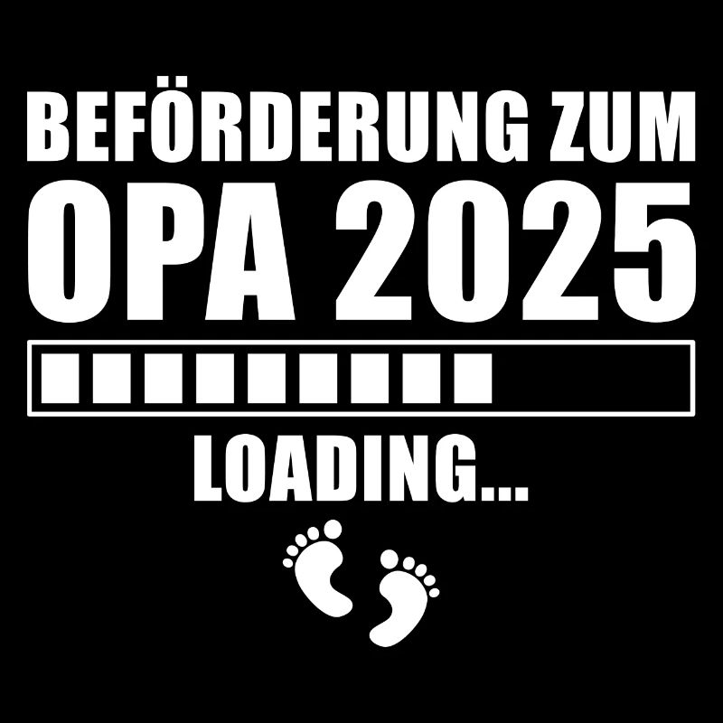 Großvater 2025 loading Werdender Opa Geschenk