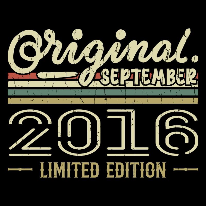 Septembre 2016 Cadeau Anniversaire September 2016