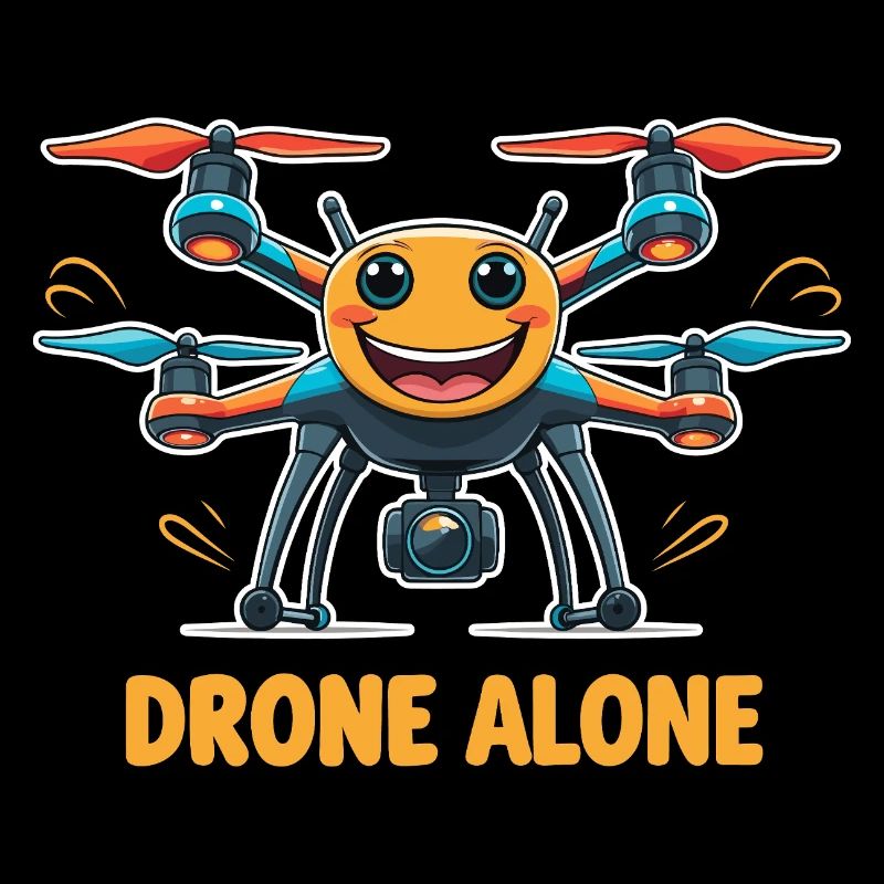 Funny Drone - Drone Alone