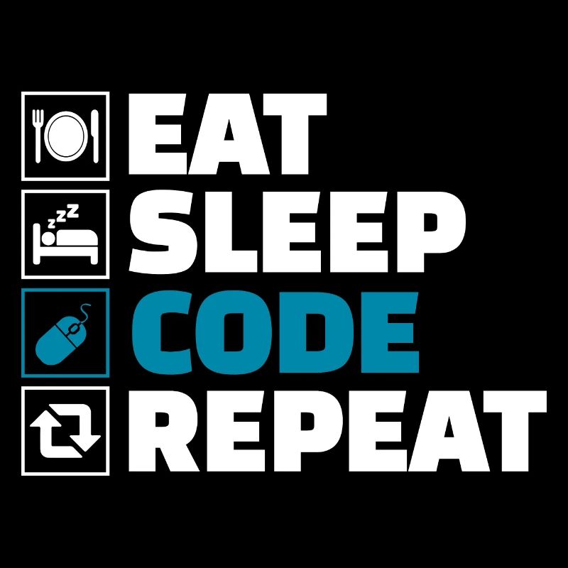 Mangez développeur de code de sommeil