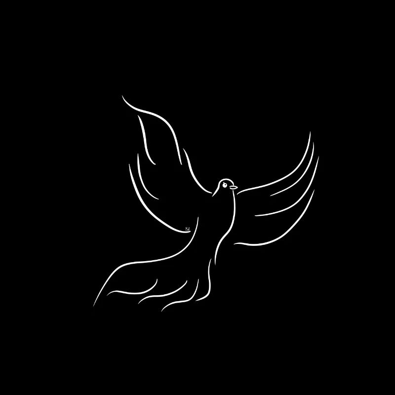 Taubensymbol des Friedens