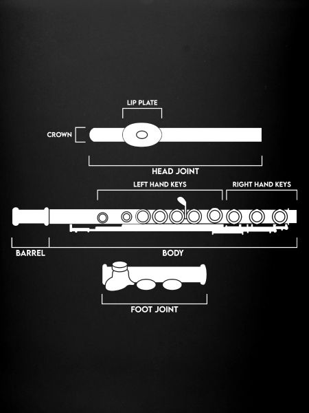 Flûte transversale Description Structure