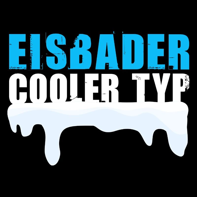 Eisbaden Eisbader cooler Typ Winterbaden
