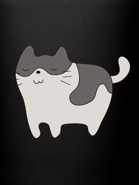 Chat dessiné 5