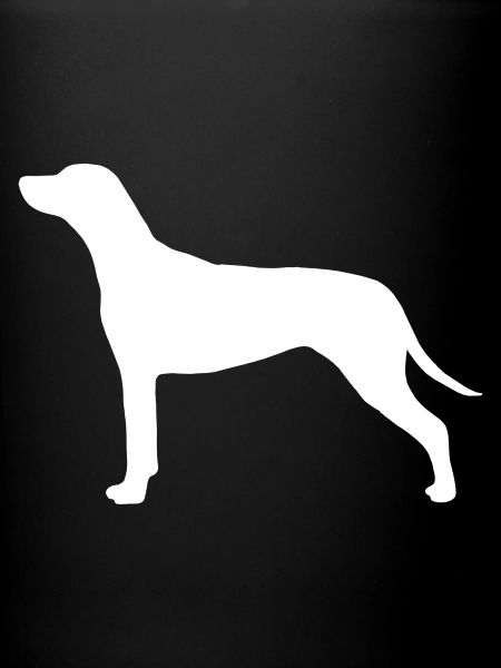 Rhodesian Ridgeback Silhouette