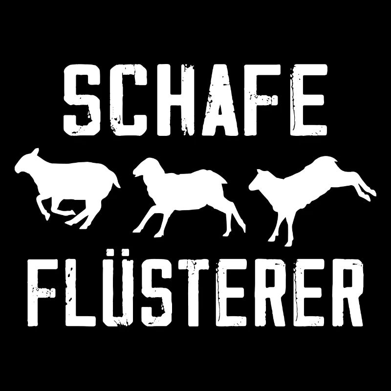 Schafe Flüsterer Lamm Kalb Geschenk