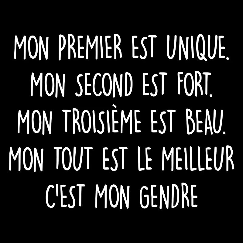 Mon gendre est beau