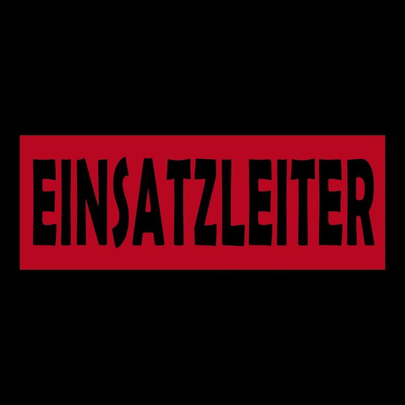 Einsatzleiter 01 - einfarb neg.
