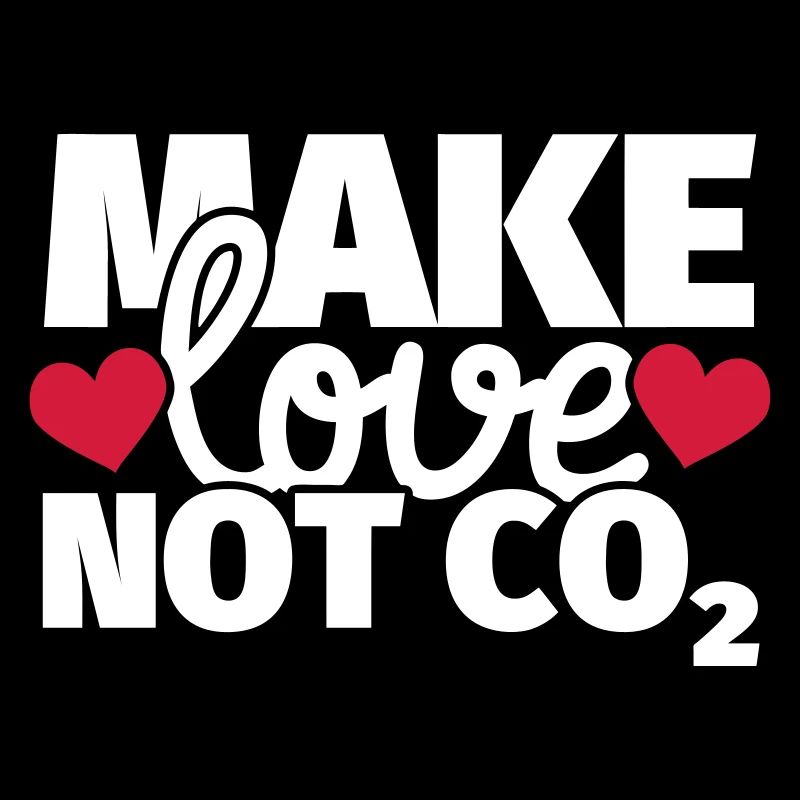 Make Love not CO2 Climate Demo Climate Protection