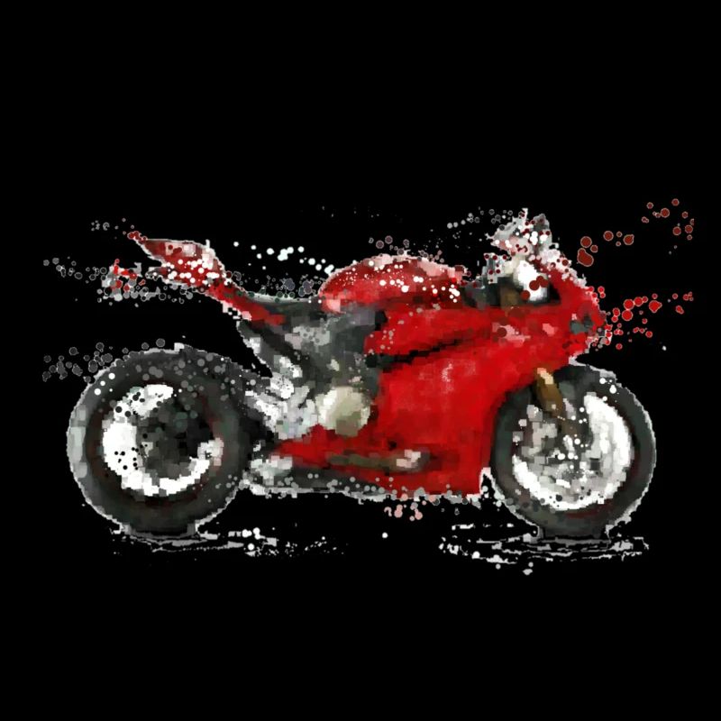 Moto rouge
