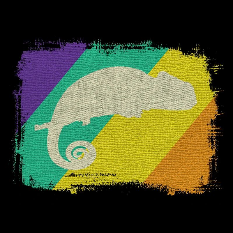 Das Chamäleon, immer gut getarnt.