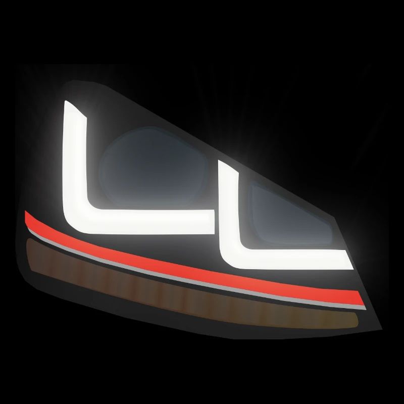 Der Scheinwerfer - Auto