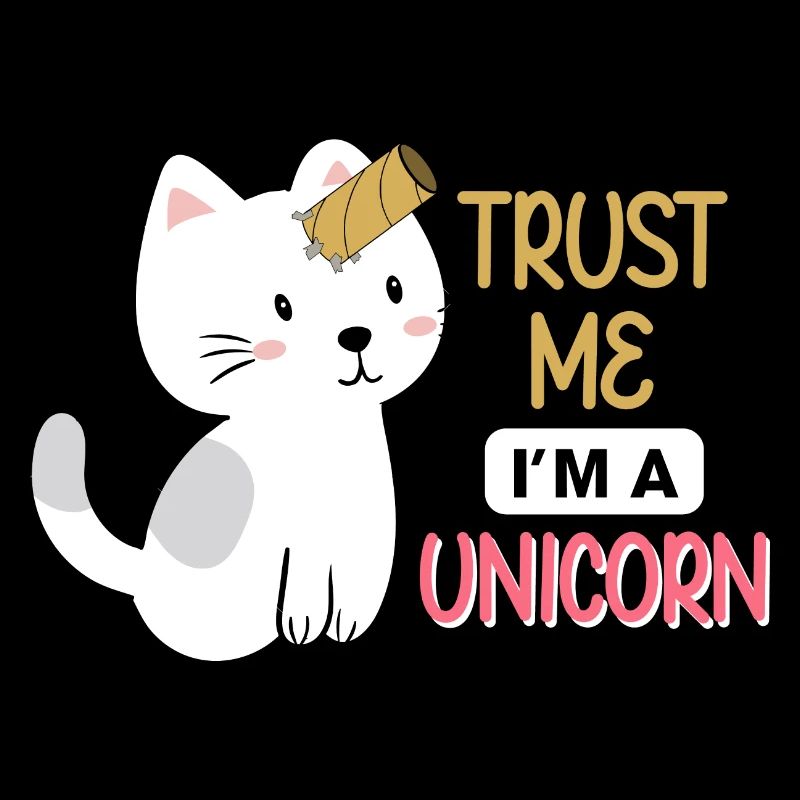 Croyez-moi, je suis une licorne kawaii chat Einh