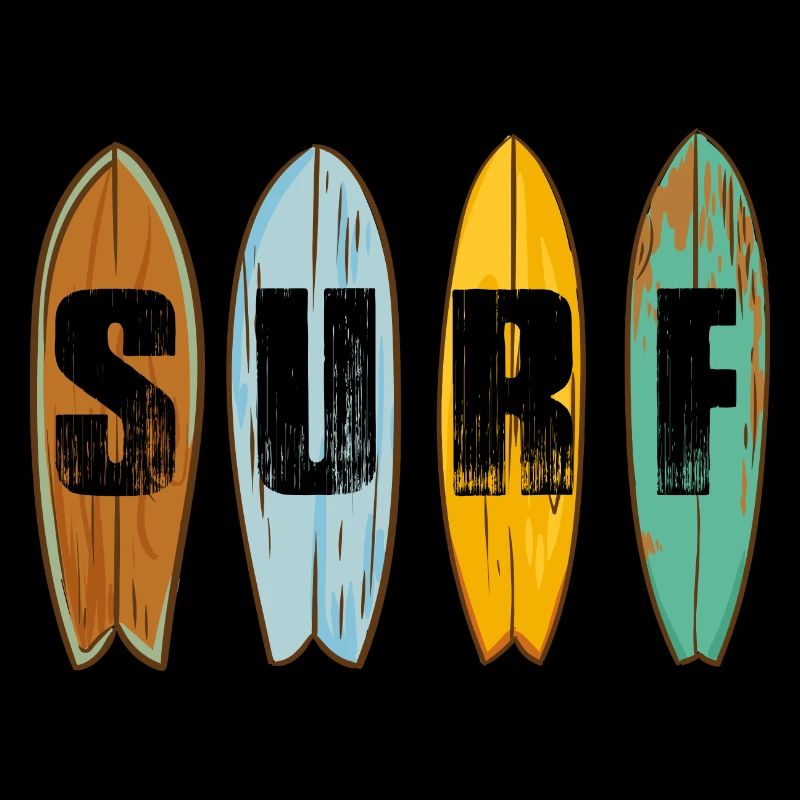 Chemise de surf Surf - Surfen, Surf, Planches de surf