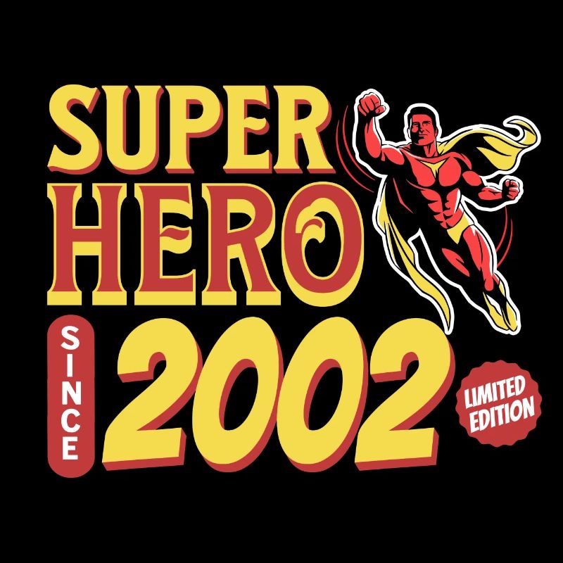 Super Héros Depuis 2002 - Anniversaire 20 Ans