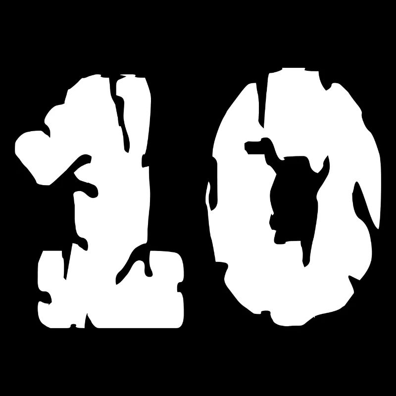 Maillot à 10 numéros