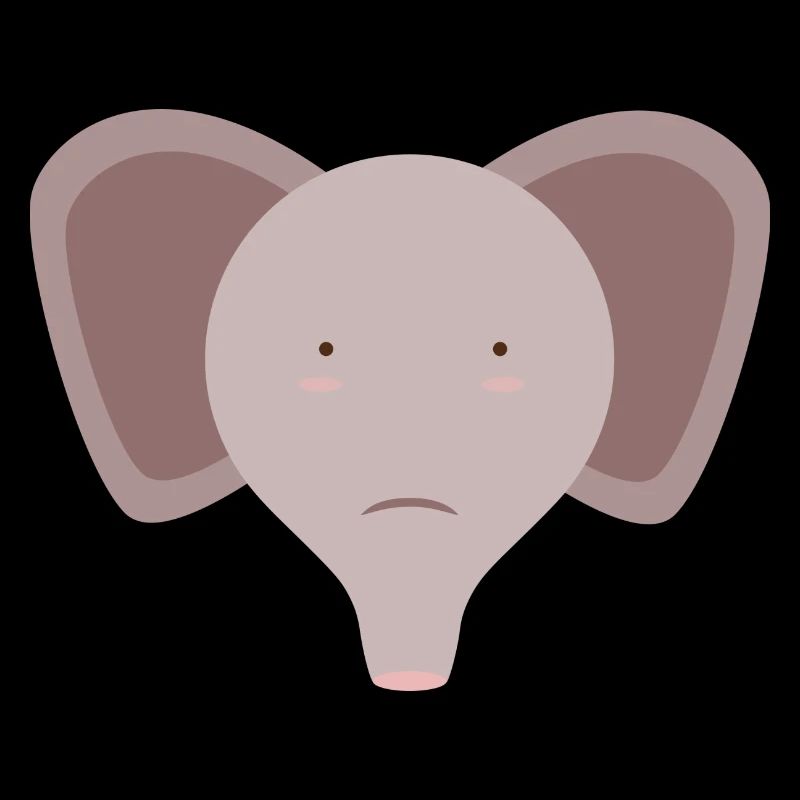Éléphant mignon