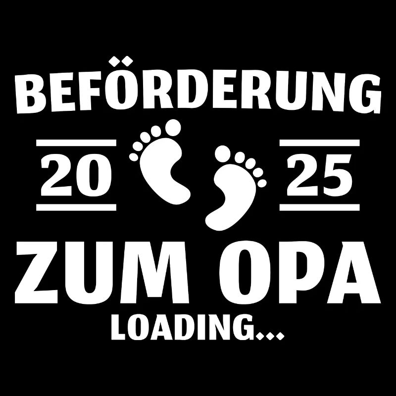 Beförderung zum Opa 2025 loading