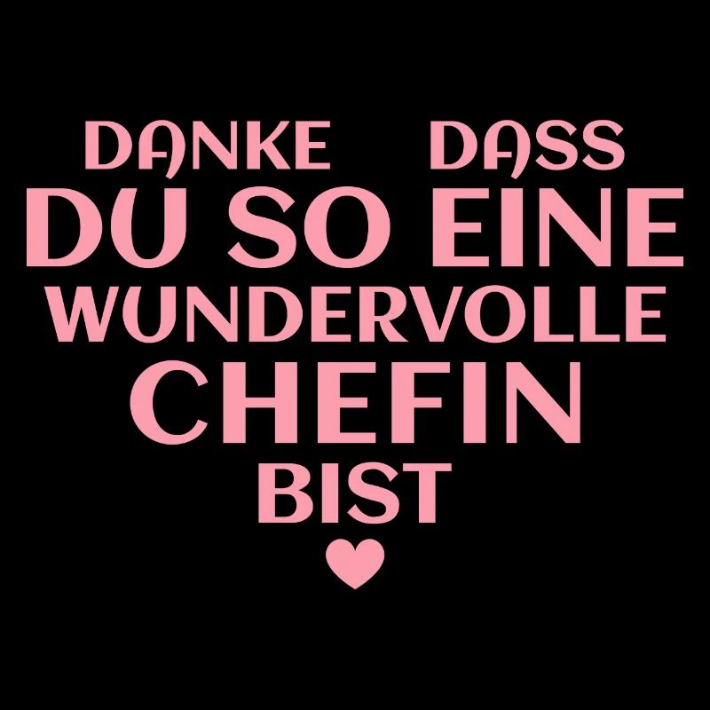 Beste Chefin Dankeschön