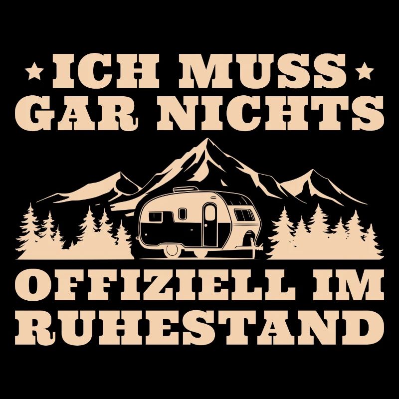 Camping im Ruhestand Wohnwagen Rentner