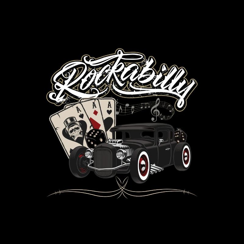 Idea regalo Rockabilly Hotrod Rock'n Roll